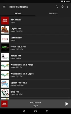 Radio FM Nigeria android App screenshot 4