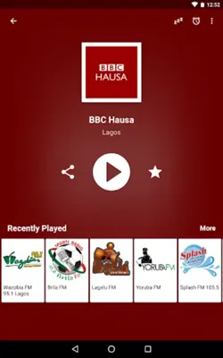 Radio FM Nigeria android App screenshot 5