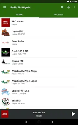 Radio FM Nigeria android App screenshot 6